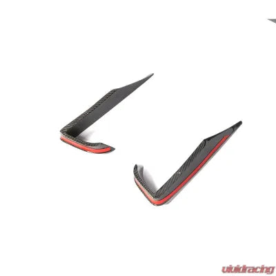 Vivid Racing VR-SLSAMG-FOGC VR Aero Carbon Fiber Front Bumper Fog Lamp Trims Mercedes SLS AMG 2010-2013