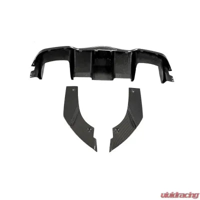 Vivid Racing VR-F87M2-612 VR Aero Carbon Fiber Rear Diffuser w/ LED Light BMW 2 Series | M2 F87