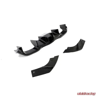 Vivid Racing VR-F87M2-612 VR Aero Carbon Fiber Rear Diffuser w/ LED Light BMW 2 Series | M2 F87