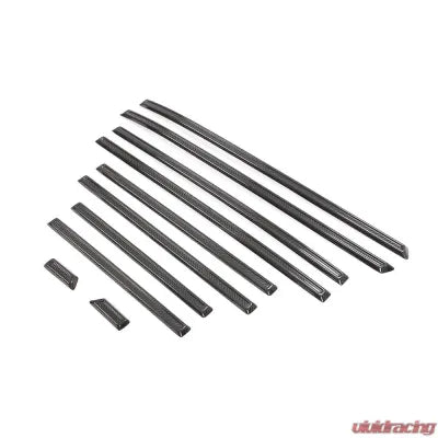 Vivid Racing VR-G63-DMOLDING VR Aero Carbon Fiber Door Molding 10pc Set Mercedes G63 AMG W464 2022-2023