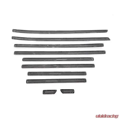 Vivid Racing VR-G63-DMOLDING VR Aero Carbon Fiber Door Molding 10pc Set Mercedes G63 AMG W464 2022-2023
