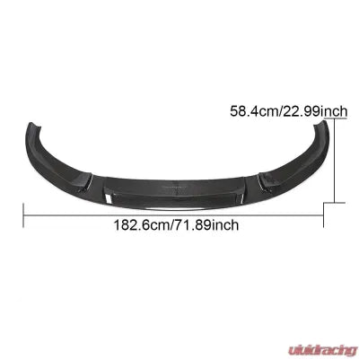 Vivid Racing VR-G14G15G16M-601 VR Aero Carbon Fiber Front Lip Spoiler BMW G14 | G15 | G16 M-Sport Bumper 2019-2021