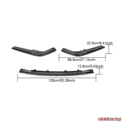 Vivid Racing VR-X7M-610 VR Aero Carbon Fiber Rear Diffuser BMW X7 M-SPORT G07 2019-2021