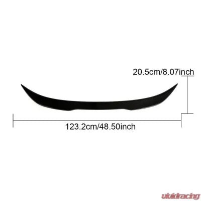 Vivid Racing VR-F80F30-F35M3MT-614 VR Aero Dry Carbon Fiber Rear Trunk Spoiler V2 BMW 3 Series F80 M3 | F30 | F35 M-Tech