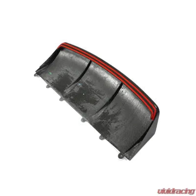 Vivid Racing VR-TAYC9J1T-610 VR Aero Carbon Fiber Rear Diffuser V2 Porsche Taycan 9J1 Sedan 2019-2021