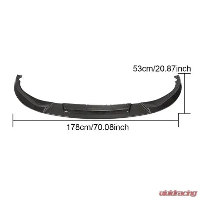 Vivid Racing VR-M550i-600 VR Aero Carbon Fiber Front Lip Spoiler BMW M550i G30 M-Tech 2021-2022