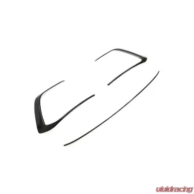 Vivid Racing VR-MK8-603 VR Aero Carbon Fiber Front Bumper Canard Fins Volkswagen Golf MK8 GTI 2021-2022