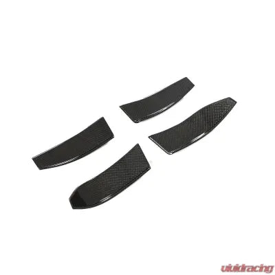 Vivid Racing VR-M3M4-615 VR Aero Carbon Fiber Front Bumper Canards V2 BMW M3 G80 | M4 G82 G83 2021-2024