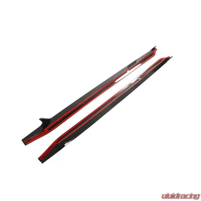 Vivid Racing VR-G80M3-630 VR Aero Carbon Fiber Side Skirts V1 BMW M3 G80