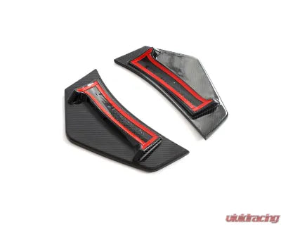 Vivid Racing VR-R8V10-602 VR Aero Carbon Fiber Rear Bumper Splitter Canards Audi R8 V10 2023+