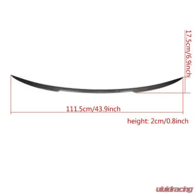 Vivid Racing VR-Z4E89-611 VR Aero Carbon Fiber Rear Trunk Spoiler BMW Z4 E89 2009-2016