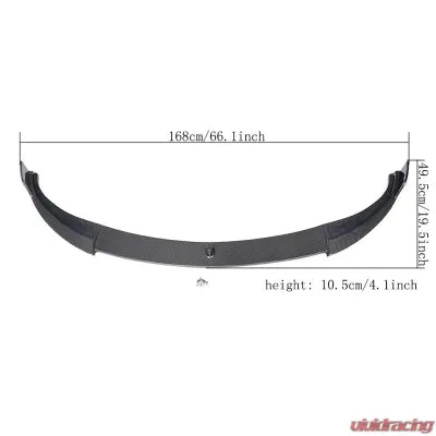Vivid Racing VR-Z4-600 VR Aero Carbon Fiber Front Lip Spoiler BMW Z4 E89 2009-2013
