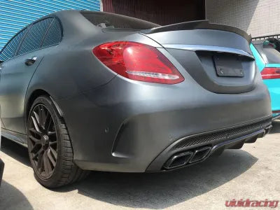 Vivid Racing VR-CW205-611 VR Aero Carbon Fiber Rear Trunk Spoiler V1 Mercedes C Class W205 Sedan 2015-2019
