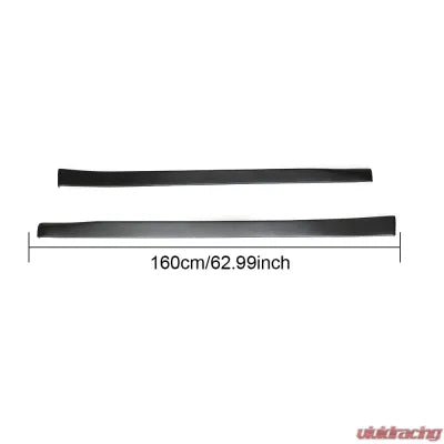 Vivid Racing VR-911-630 VR Aero FRP Matte Black Side Skirts Porsche 997 Turbo | Turbo S 2007-2013