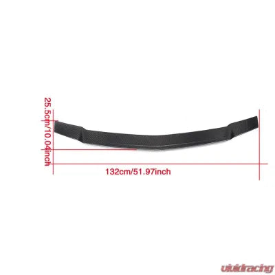 Vivid Racing VR-W212-611 VR Aero Carbon Fiber Trunk Spoiler Mercedes W212 4-Door 2010-2015