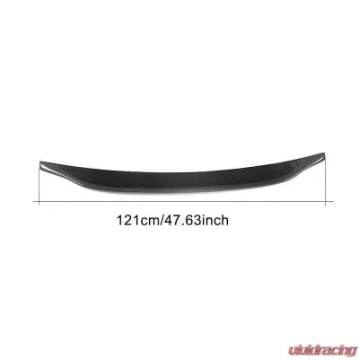 Vivid Racing VR-A4S4-641 VR Aero Carbon Fiber Rear Trunk Spoiler V3 Audi A4 | S4 S-Line B9 Sedan 2017-2020