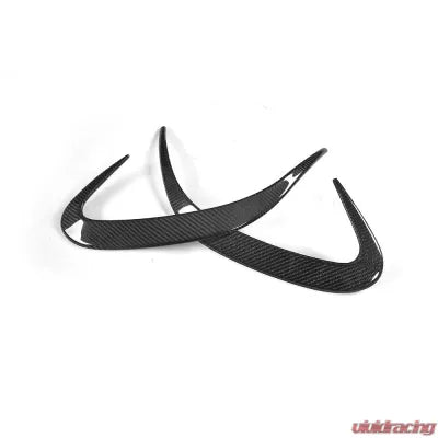 Vivid Racing VR-S5S63S65AMG-650 VR Aero Carbon Fiber Rear Bumper Scoop Fins Mercedes S500 | S550 | S63 | S65 AMG Coupe 2015-2019