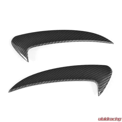 Vivid Racing VR-C205W205A205-615 VR Aero Carbon Fiber Front Bumper Fins Mercedes C Class W205 C205 A205 Base/Sport C43 AMG 2-Door 2015-2019