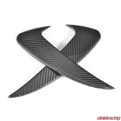 Vivid Racing VR-C205W205A205-615 VR Aero Carbon Fiber Front Bumper Fins Mercedes C Class W205 C205 A205 Base/Sport C43 AMG 2-Door 2015-2019