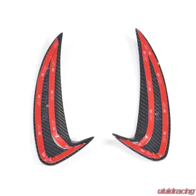 Vivid Racing VR-C205W205A205-615 VR Aero Carbon Fiber Front Bumper Fins Mercedes C Class W205 C205 A205 Base/Sport C43 AMG 2-Door 2015-2019