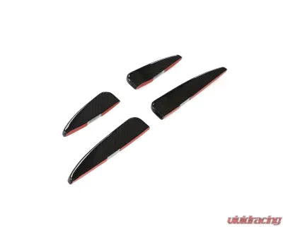 Vivid Racing VR-R8V10-606 VR Aero Carbon Fiber Front Bumper Canards Track Spec Audi R8 V10 2023+