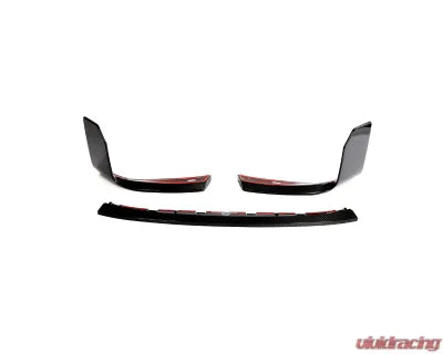 Vivid Racing VR-G87M2-DCF-600 VR Aero Carbon Fiber Front Lip Spoiler 3pc Set BMW M2 G87