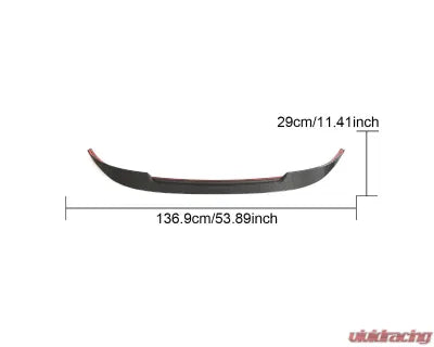 Vivid Racing VR-CIVICR-611 VR Aero Carbon Fiber Rear Spoiler Honda Civic Type-R FL5