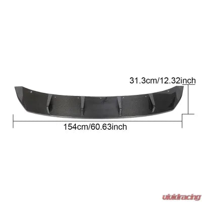 Vivid Racing VR-i3I01-610 VR Aero Carbon Fiber Rear Diffuser BMW i3 Series I01 2018-2020