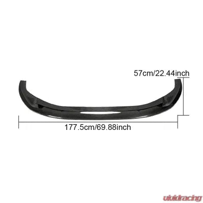Vivid Racing VR-A5S5-600 VR Aero Carbon Fiber Front Lip Spoiler Audi A5 | S5 | A5 Sportback S-Line B9 2020-2021