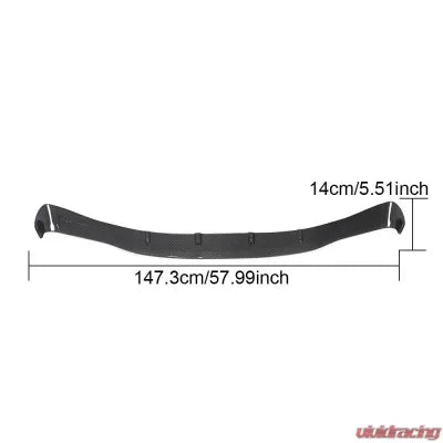 Vivid Racing VR-CLA250-610 VR Aero Carbon Fiber Rear Under Diffuser Panel Mercedes CLA-Class C118 CLA250 4-Door 2020-2021