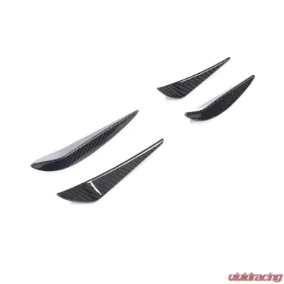 Vivid Racing VR-M3M4-617 VR Aero Carbon Fiber Front Bumper Canards V4 BMW M3 G80 | M4 G82 G83 2021-2024