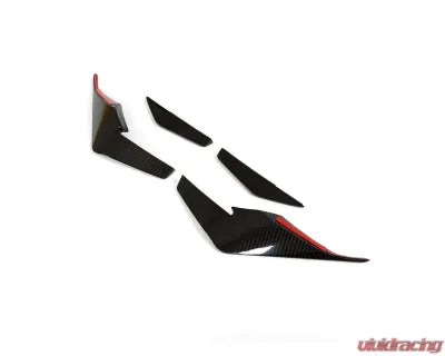 Vivid Racing VR-R8V10-604 VR Aero Carbon Fiber Front Bumper Canards Audi R8 V10 2023+