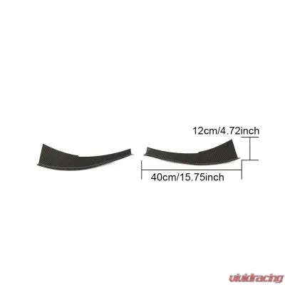 Vivid Racing VR-E90E92E93M3-603 VR Aero Carbon Fiber Front Canards BMW 3 Series E90 | E92 | E93 | M3