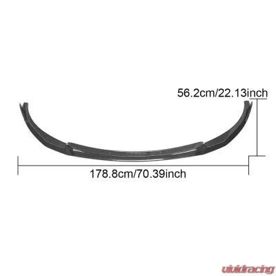 Vivid Racing VR-F06F12F13M6-601 VR Aero Carbon Fiber Front Lip Spoiler BMW 6 Series F06 | F12 | F13 | M6