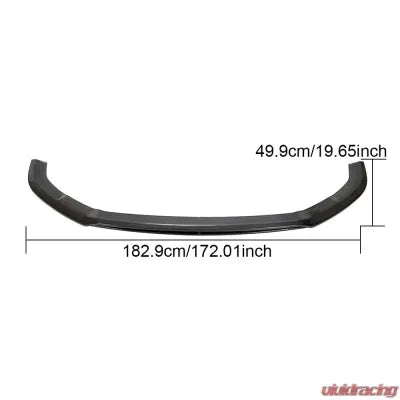 Vivid Racing VR-T6-600 VR Aero Carbon Fiber Front Lip Spoiler Volkswagen T6 Multivan 2015-2020