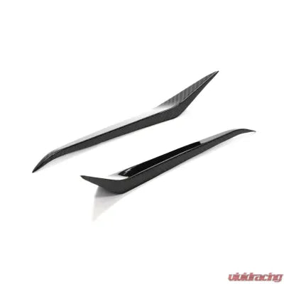 Vivid Racing VR-718-601 VR Aero Carbon Fiber Front Bumper Canards Porsche 718 Boxster Cayman 2016-2021