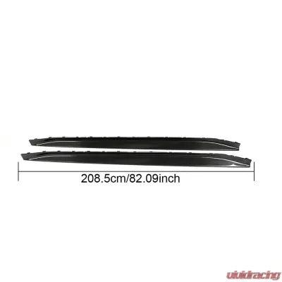 Vivid Racing VR-G82G83-632 VR Aero Carbon Fiber Side Skirts OEM Replacement BMW 4 Series G22 | M4 G82