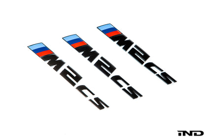 IND F87 M2 CS Painted Trunk Emblem