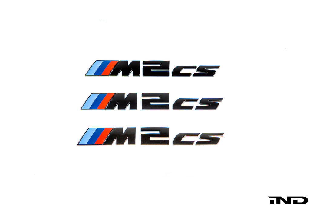 IND F87 M2 CS Painted Trunk Emblem