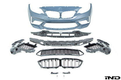IND F87 M2 Competition Bumper Retrofit Kit