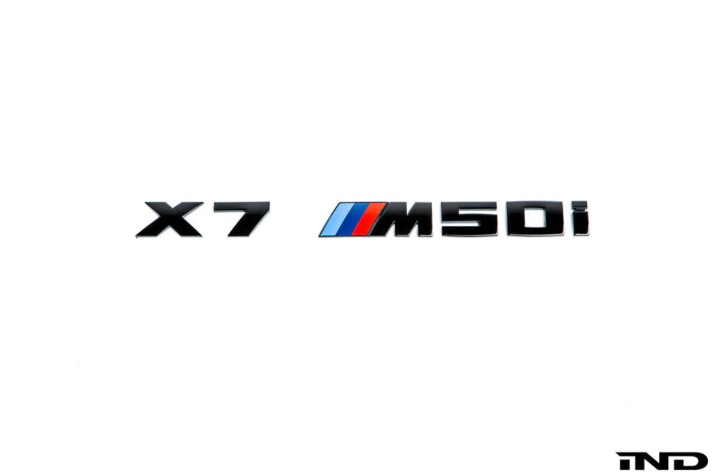 IND G0X X5 / X6 / X7 M50i / M60i Painted Trunk Emblem