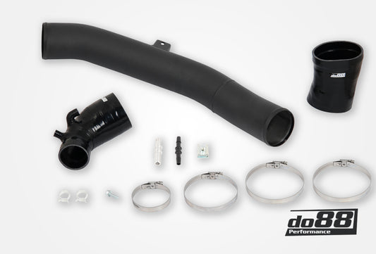 DO88 IR-160-S SAAB 9-5 2.8t V6 2010-2011 Inlet pipe with Black hoses