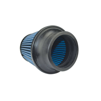 Injen X-1063-BB SuperNano-Web Air Filter: 3.25" Flange Diameter / 5" Base / 4.80" Tall / 4.0" Top