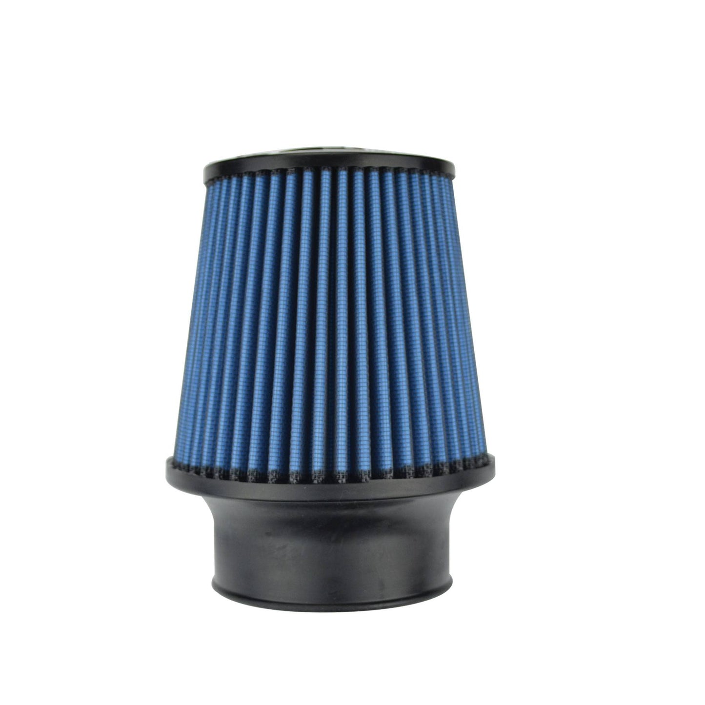 Injen X-1063-BB SuperNano-Web Air Filter: 3.25" Flange Diameter / 5" Base / 4.80" Tall / 4.0" Top