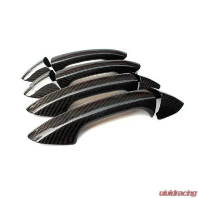 Vivid Racing VR-W204CLA-HANC-2 VR Aero Carbon Fiber Door Handle Cover Trim RHD For Mercedes C | E | CLA 2008-2014