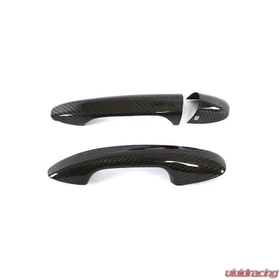 Vivid Racing VR-GLC-HANC VR Aero Carbon Fiber Exterior Door Handle Cover Trim 2pcs Mercedes C | E Class | GLC 2 Door