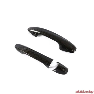 Vivid Racing VR-GLC-HANC VR Aero Carbon Fiber Exterior Door Handle Cover Trim 2pcs Mercedes C | E Class | GLC 2 Door