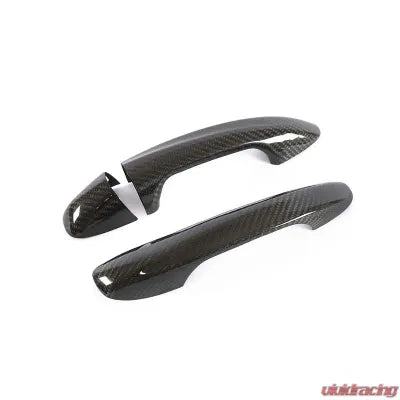 Vivid Racing VR-GLC-HANC VR Aero Carbon Fiber Exterior Door Handle Cover Trim 2pcs Mercedes C | E Class | GLC 2 Door