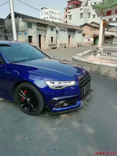 Vivid Racing VR-S6-600 VR Aero Carbon Fiber Front Lip Spoiler Audi A6 | S6 S-Line 2016-2019
