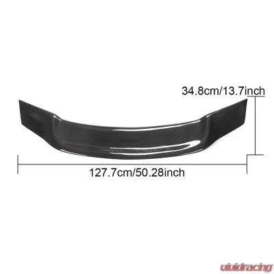 Vivid Racing VR-A6S6-685 VR Aero Carbon Fiber Rear Trunk Spoiler V3 Audi A6 C8 Quattro Base/Sline S6 Sedan 2019+